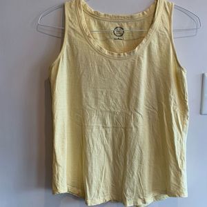 Maurices 24/7 Women’s M Yellow Tank Top